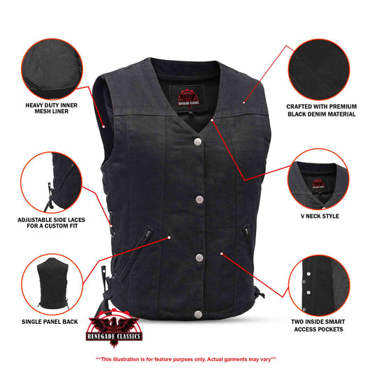 Denim Dream Women's Denim Vest