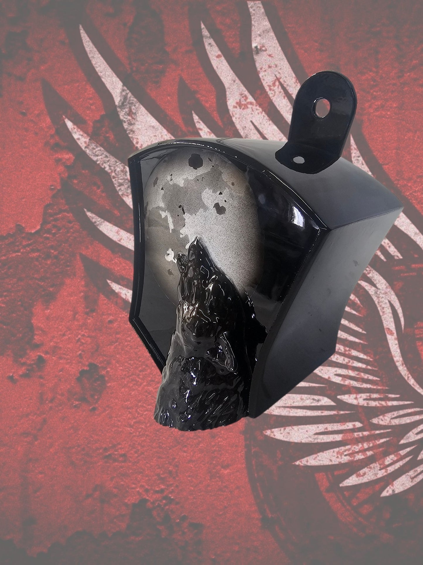 3D wolf horn cover