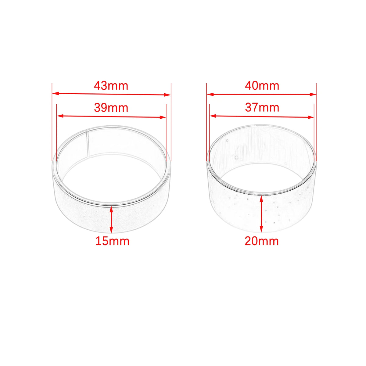 Fork Bushings External Guide Rails Shock Absorb Up Down Set For Harley Davidson XL1200 XL883 FXD FXDC FXDP FXDS FXDX FXDXT DYNA