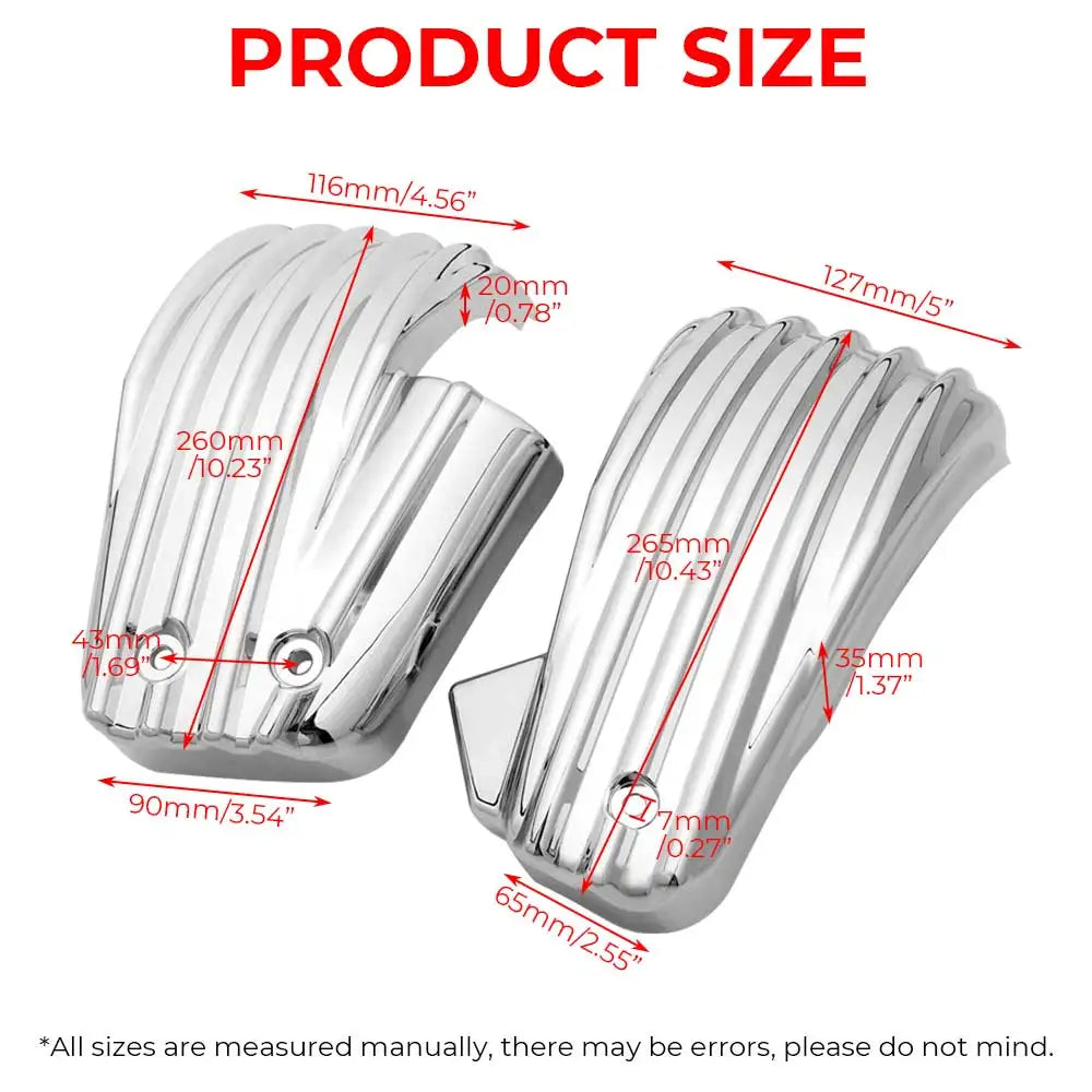 Motorcycle Battery Side Covers Panels For Harley Softail Fat Boy Heritage Classic Low Rider S/ST Fat Bob Breakout 2018-2024