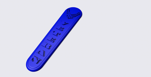 08+ touring console insert 3D US Air Force Veteran