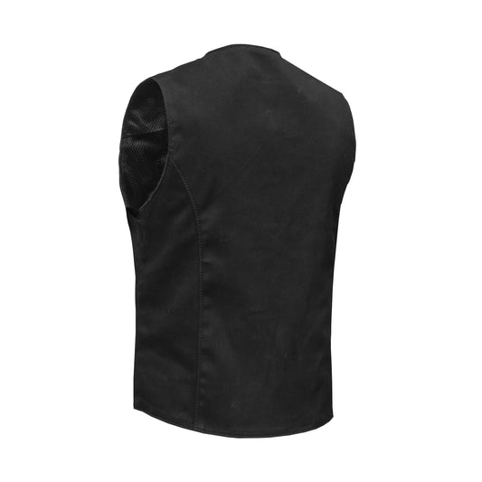 Women's Denim Classic Plain Sides Vest