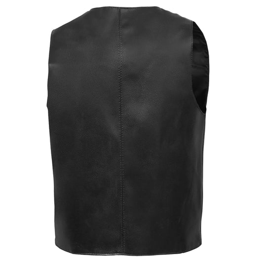 Kids Traditional Style Plain Side Vest