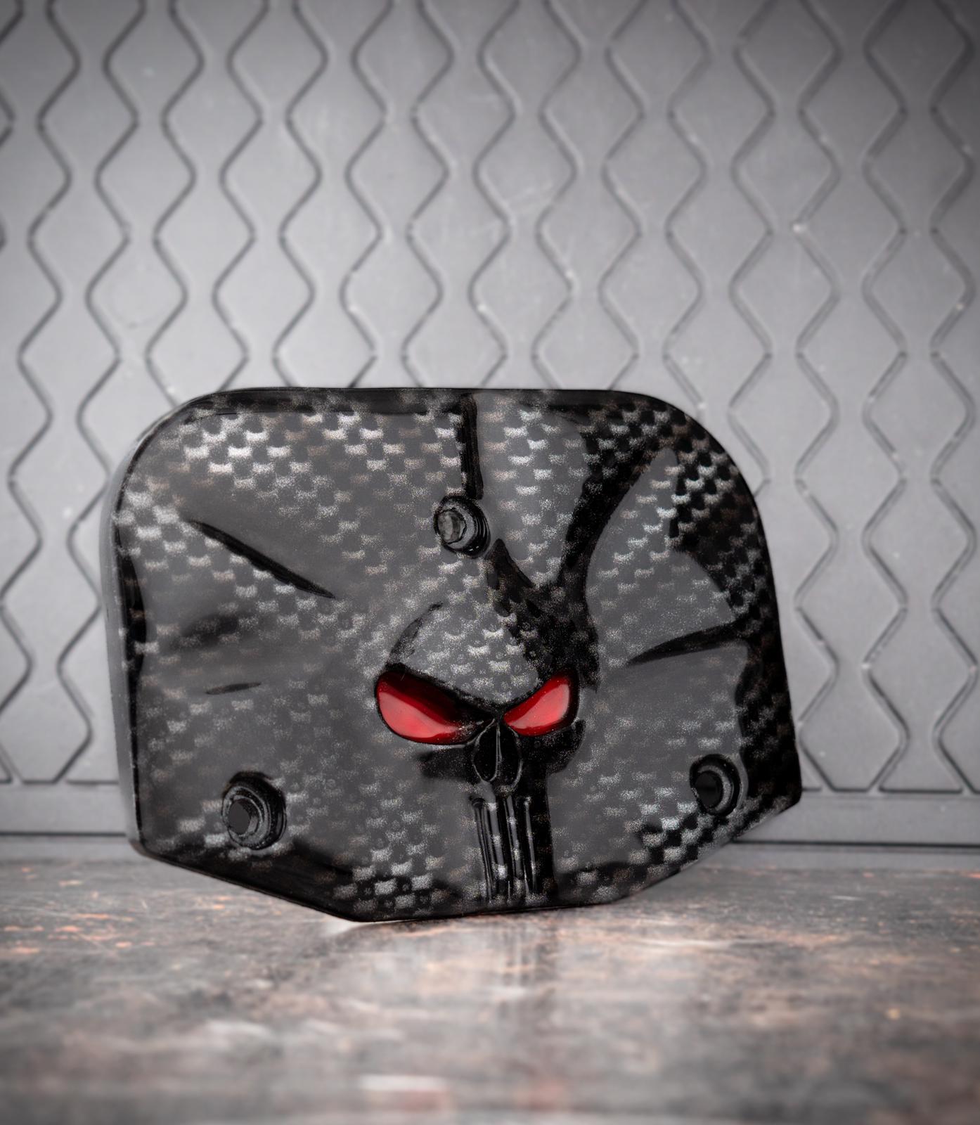 Backrest plate Spartan stretching through