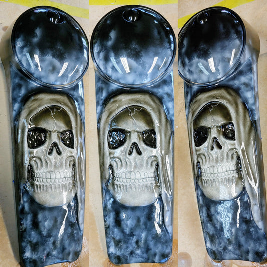 Harley Davidson touring Grim reaper console