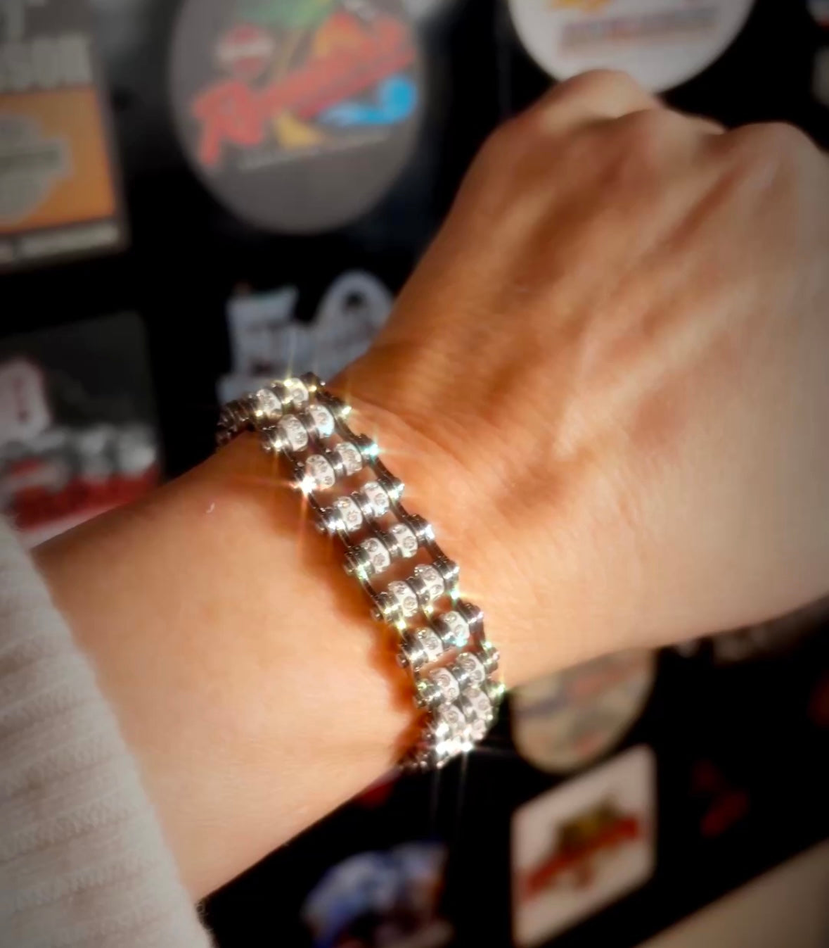 SK2800 DOUBLE Mini Size Silver with white