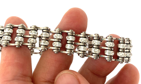 SK2800 DOUBLE Mini Size Silver with white