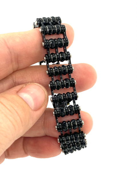 SK2801 DOUBLE Mini Size Black with black crystal