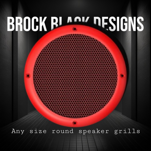 Touring decorative speakers grill covers sets