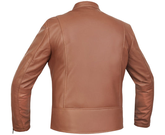 Sahara Men's Brown Fashion Leather Jacket