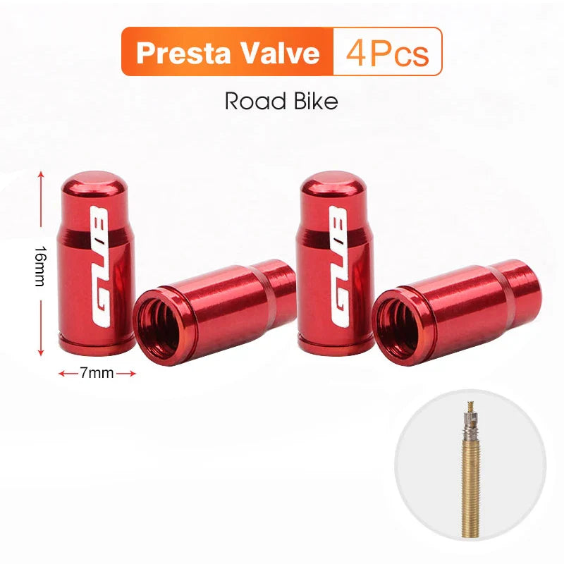 Aluminum Valve Stem Caps (Bike/Motorcycle/Car)