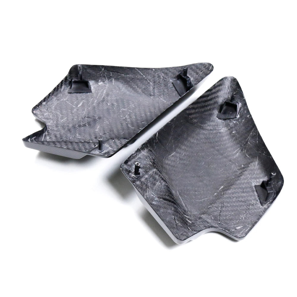 100% Carbon Fiber For Harley Davidson Touring Models 2009-2023 Left Right Battery Side Cover Panels Motorcycle Accessories Guard