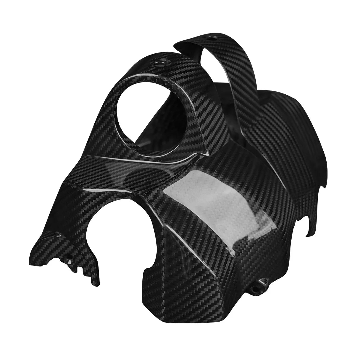 3K Twill Glossy Carbon Fiber Front Fairing Perfect Match for 2023+ for Road Glide 121 Cubic Inch Engine Motorcycle