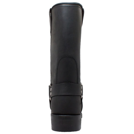 Blacktread Men’s leather motorcycle boots