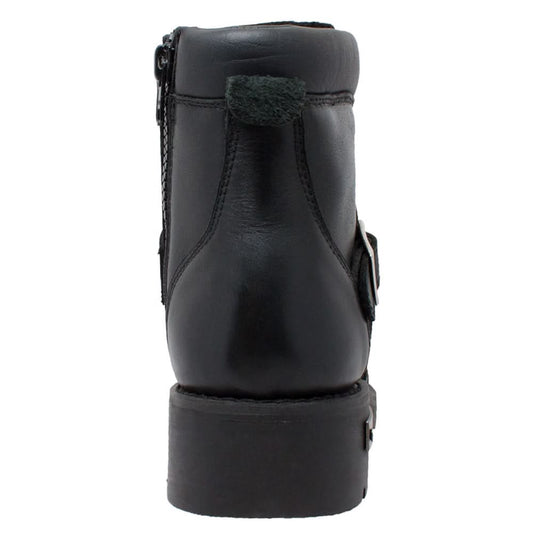 Edgewalker Men's 6" Black Motorcycle Boots