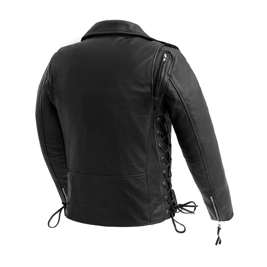 Popstar Women's Motorcycle Leather Jacket
