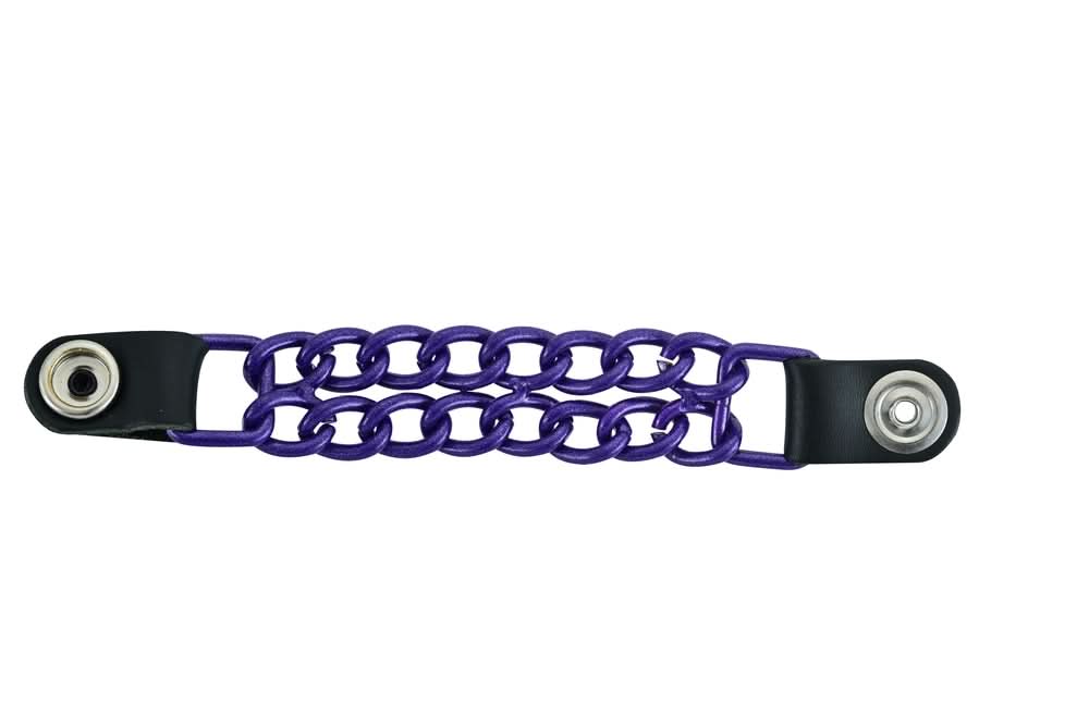 PKVPC1PG Vest EXTENDER POWDER COATED PURPLE GLITTER