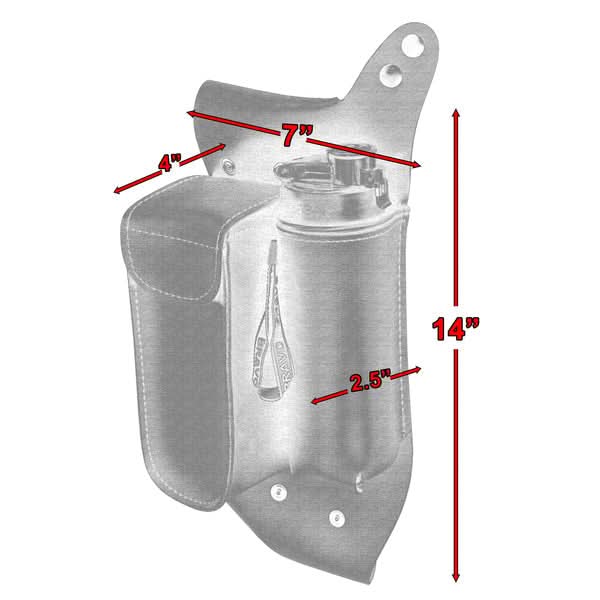 Crash Bar Bag - Left Side