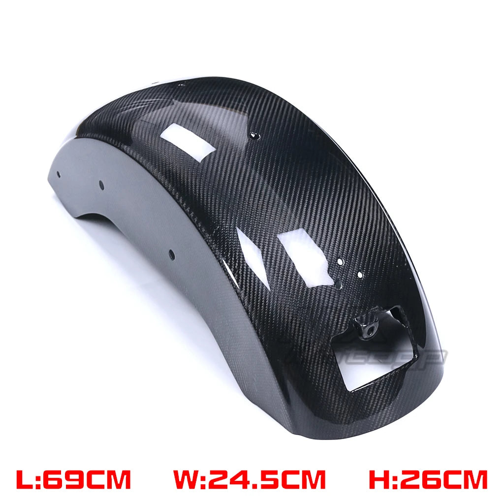 Carbon Fiber Rear Fender Wheel Mudguard For Harley Davidson Low Rider S ST 2022-2025 Lowrider Motorcycle Mud Guard Fairing Kits