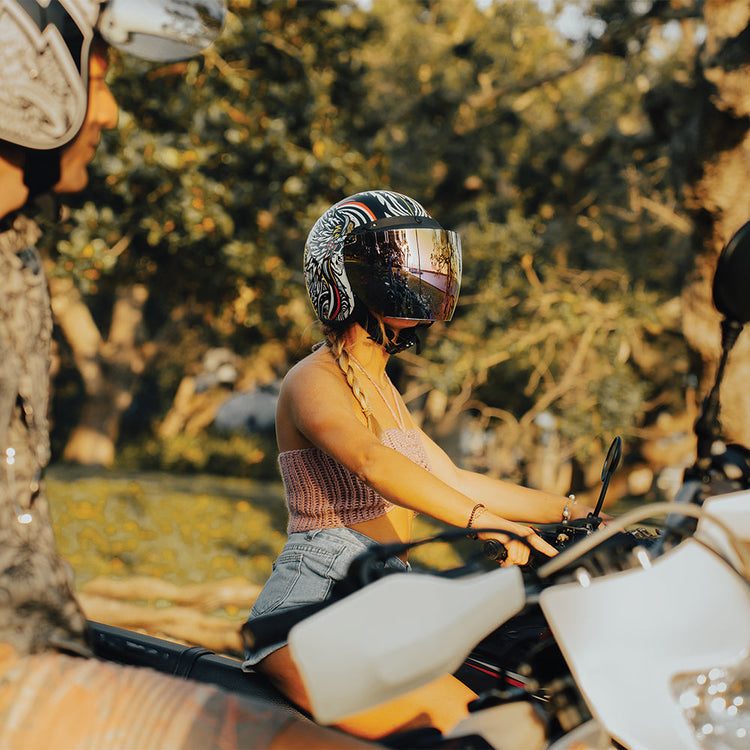 ¾ Shell Helmets