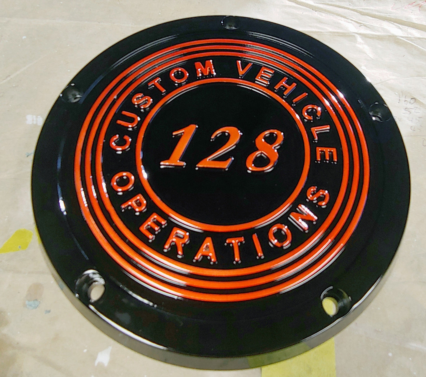 CVO engine size derby cover