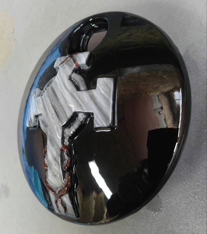 Harley fuel door Granite cross