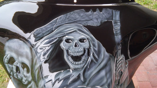Harley Fairing batwing Grimm Reaper