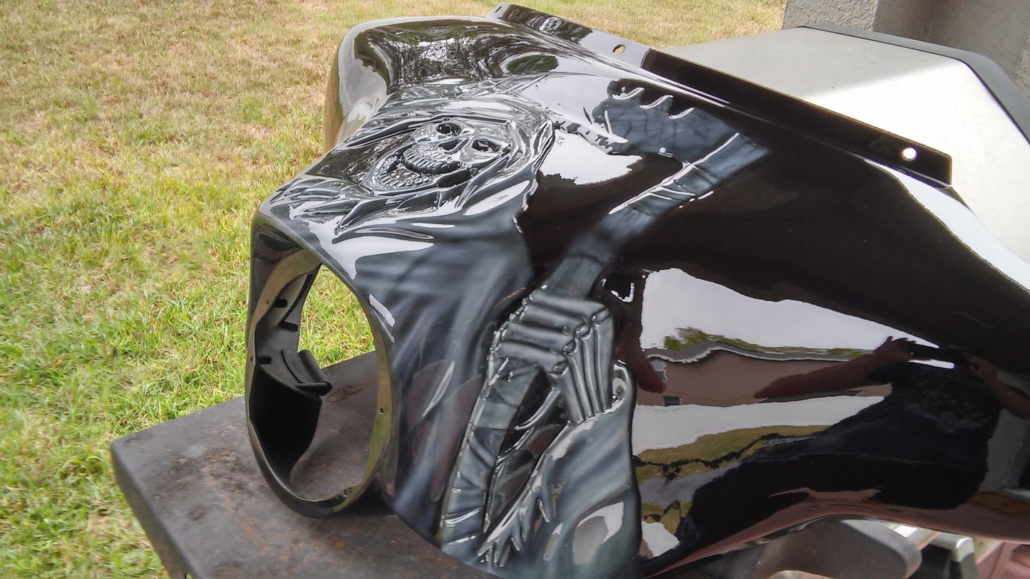 Harley Fairing batwing Grimm Reaper