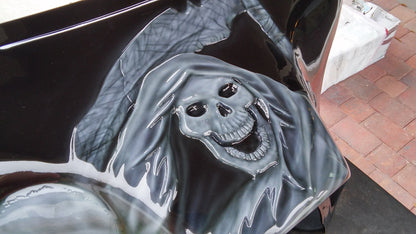 Harley Fairing batwing Grimm Reaper