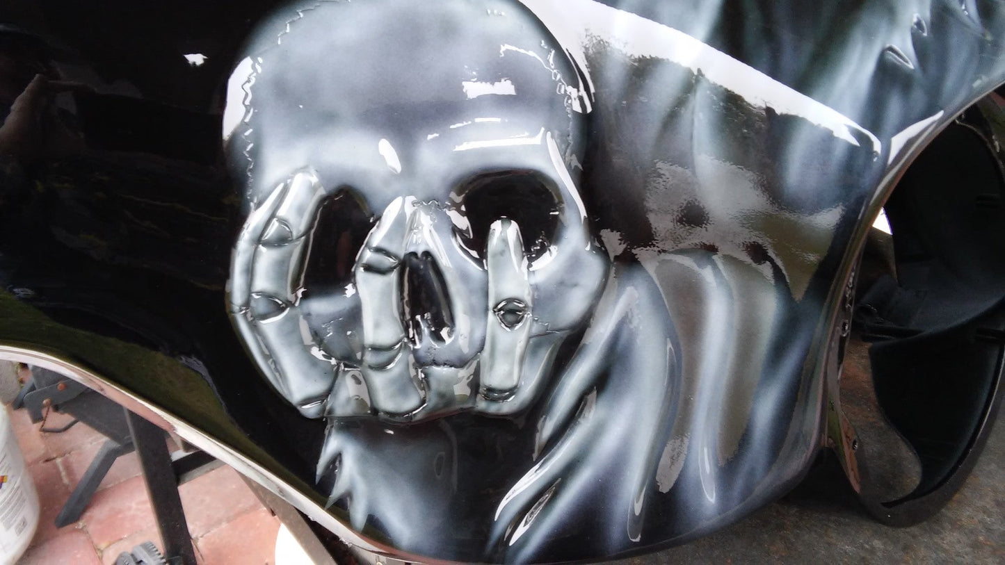Harley Fairing batwing Grimm Reaper