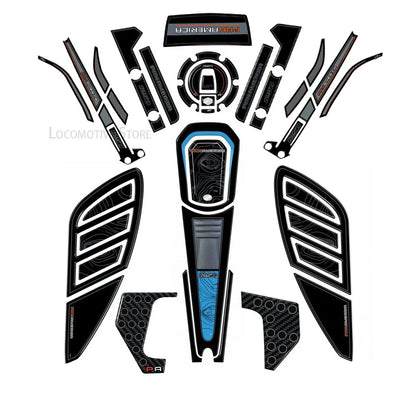 For Pan America 1250 Pan America 1250 Special Harley Davidson 3D Gel Epoxy Resin Sticker Tank Pad Protection Kit