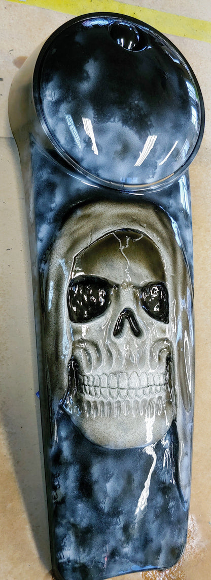Harley Davidson touring Grim reaper console