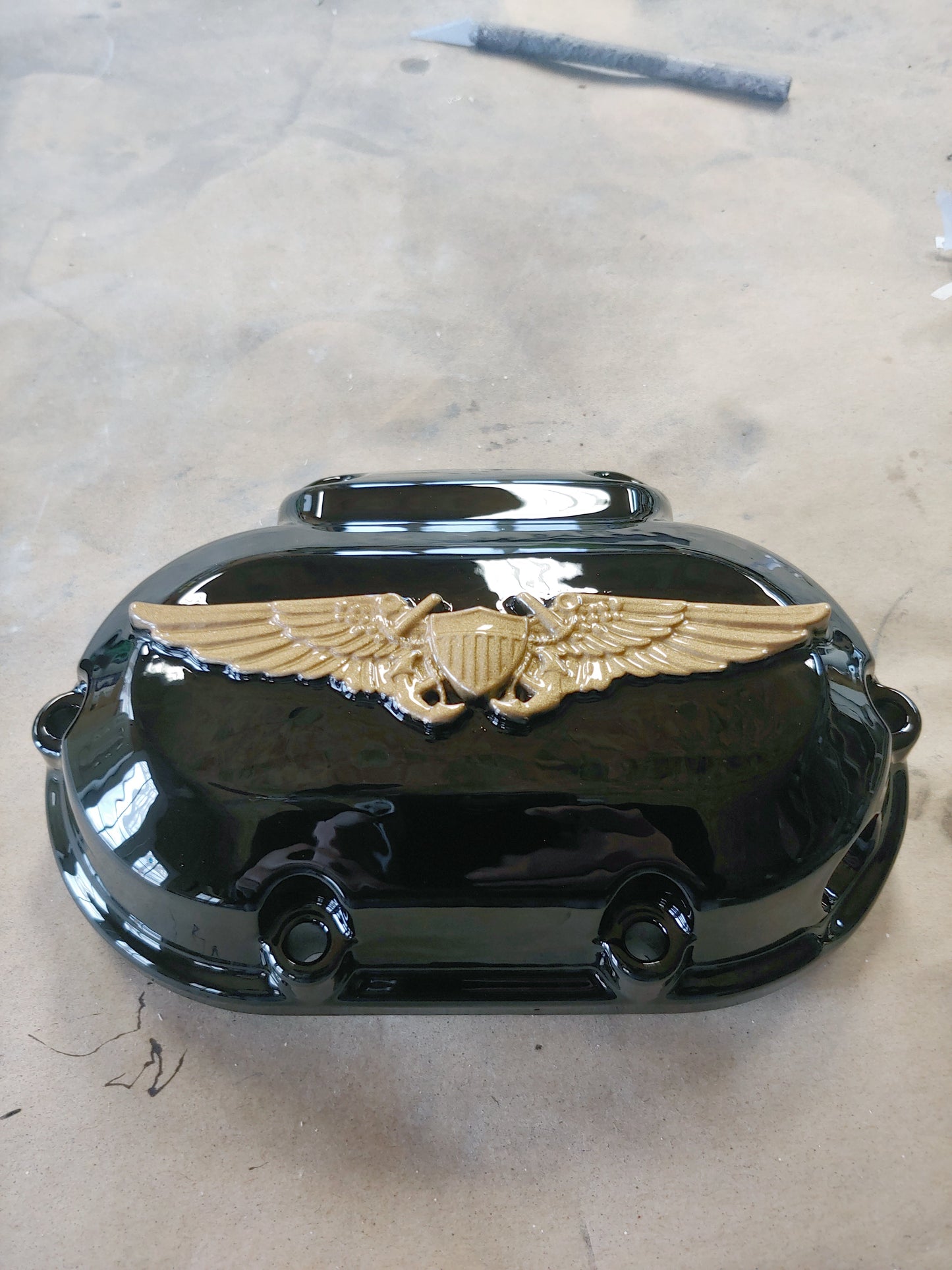 Navel Officer badge transmission cover