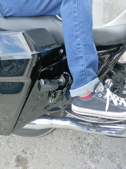 Harley davidson side cover holsters