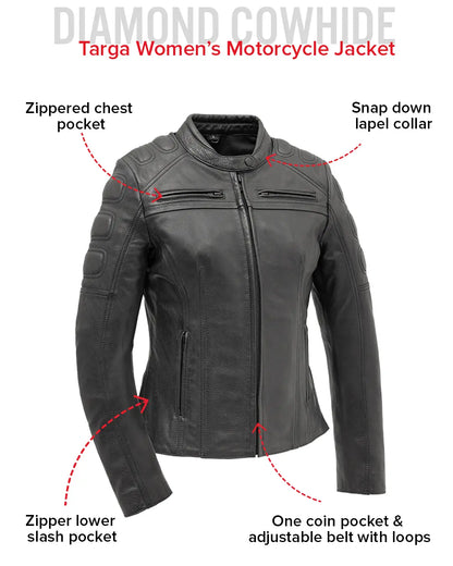 Targa - Women's Motorcycle Leather Jacket