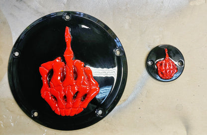 Middle Finger Harley Derby cover and points