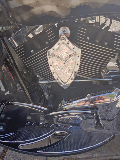 Chrome Harley Davidson Maximus Horn Cover