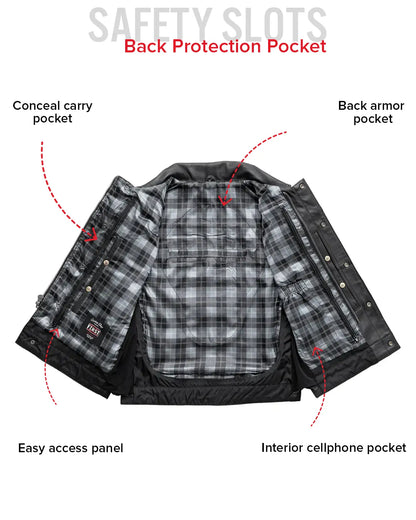 Iron Nomad Men's Leather Vest (Limited Edition)