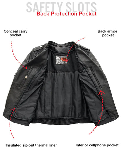 Tantrum - Women's Motorcycle Leather Jacket