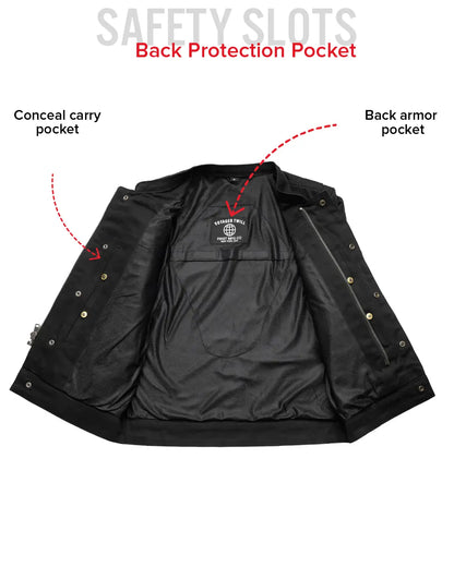 Desperado Men's Motorcycle Twill Jacket