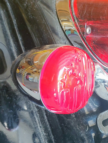 American Flag signal lense
