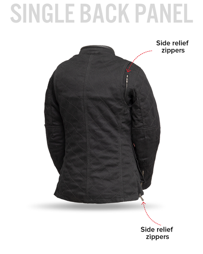 Outcast - Women's Twill Motorcycle Jacket