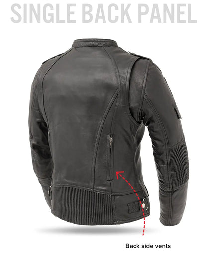 Tantrum - Women's Motorcycle Leather Jacket