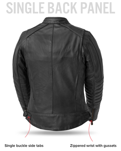 Jada - Women's Motorcycle Leather Jacket