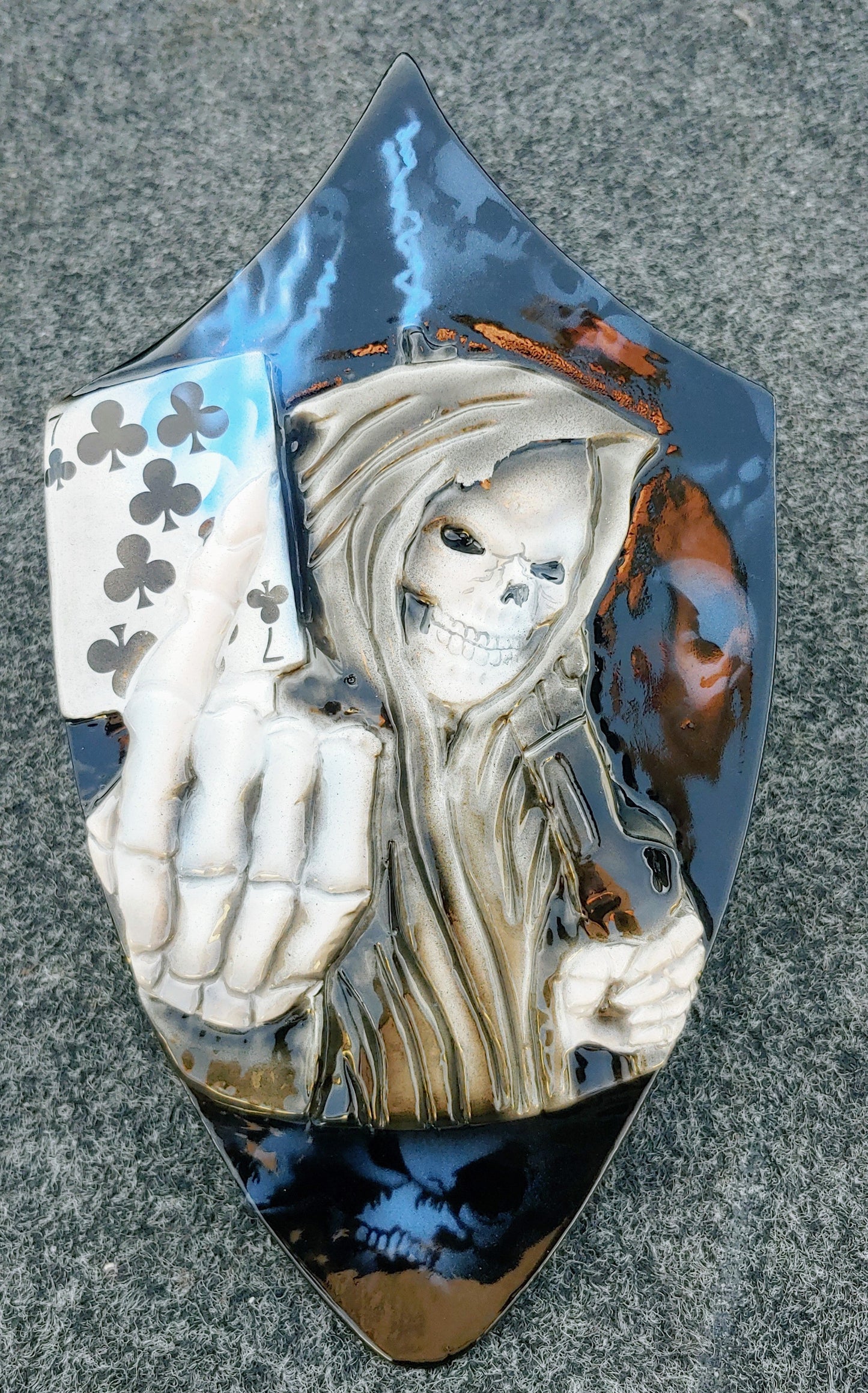 Harley horn 3D Grim reaper