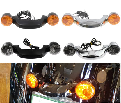 For Harley Davidson Touring Road Street Ultra Glide Road King CVO 10-25 Motorcycle Rear Turn Signal LED Brake Light License Lamp