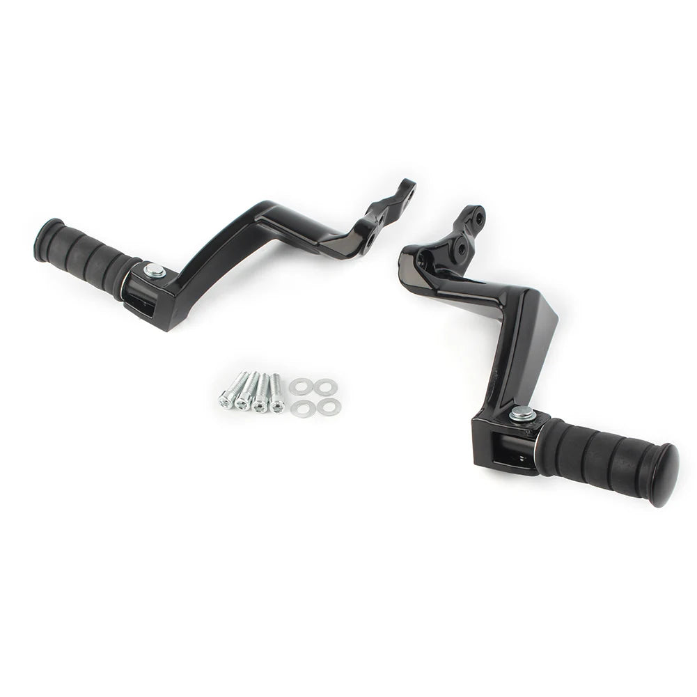 Motorcycle Footpegs Rear Passenger Foot Pegs Footrest Mount Brackret For Victory Vegas Kingpin Boardwalk Gunner/ High ball 2Pcs