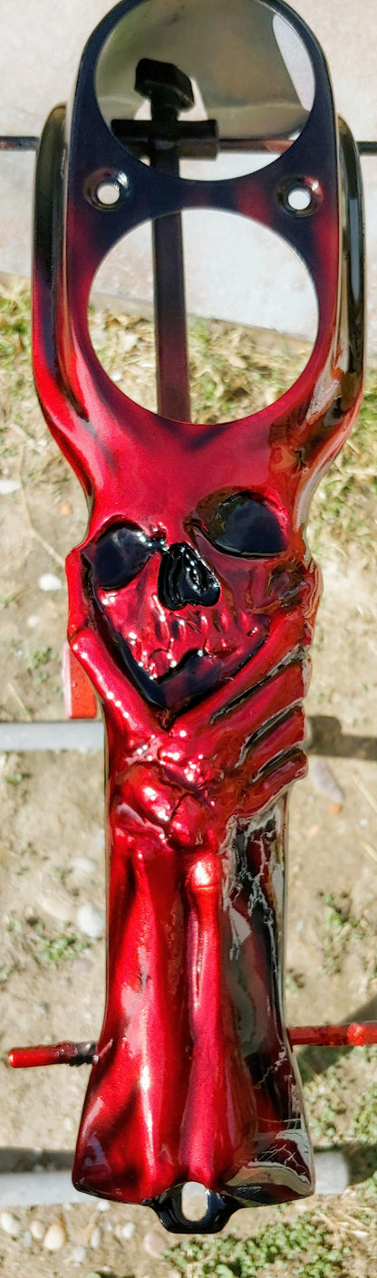Harley Davidson console with 3D skull theme