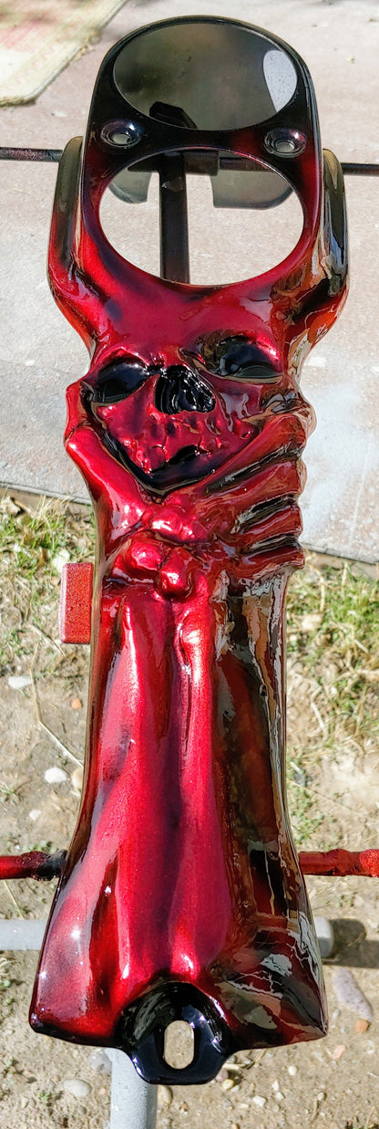Harley Davidson console with 3D skull theme