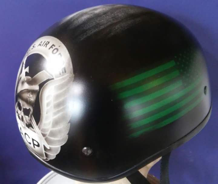 Harley Air Force themed helmet – SicCycles